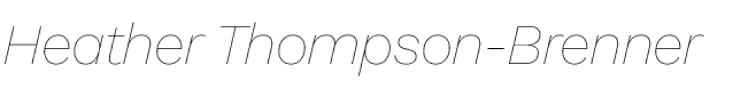 Heather Thompson-Brenner logo